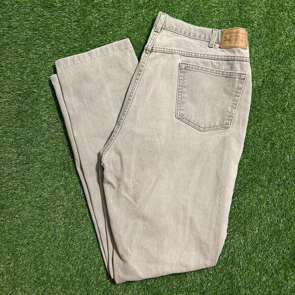 Vintage Eddie Bauer Grey Jeans - Picture 4 of 5